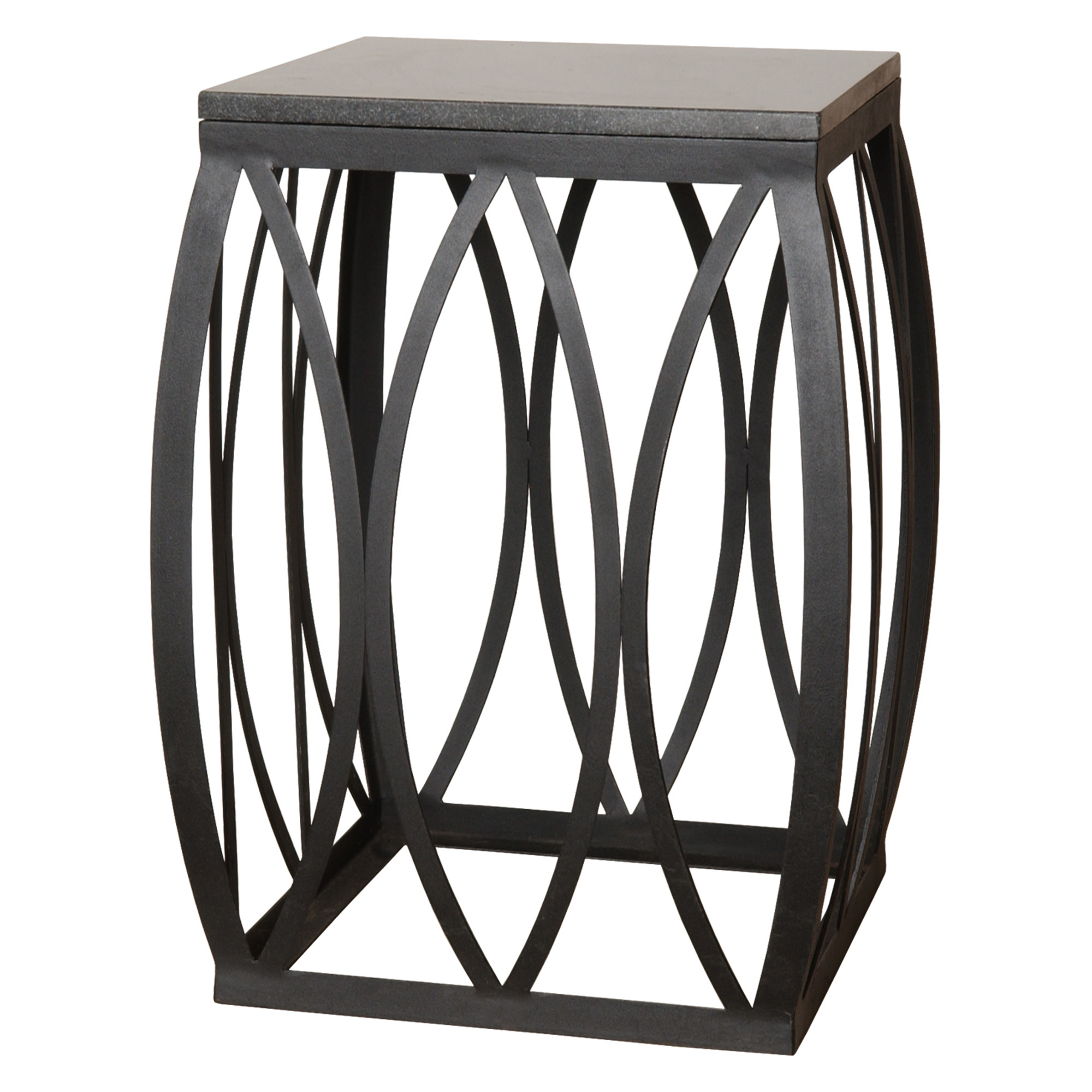 Large Vault Metal Stool/Table
