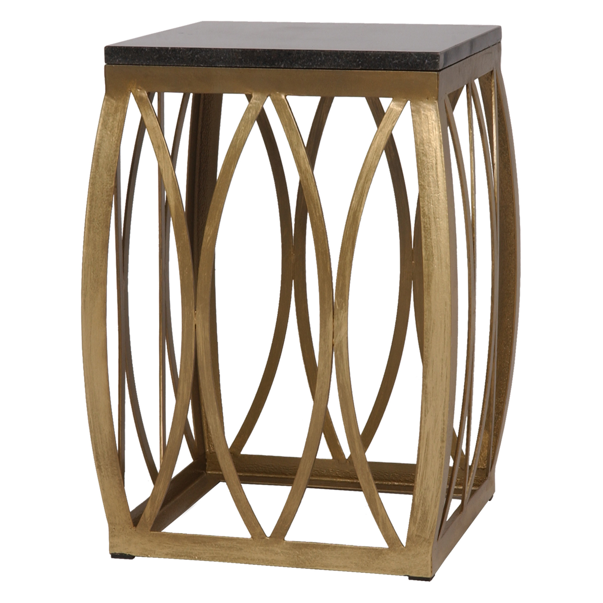 Large Vault Metal Stool/Table