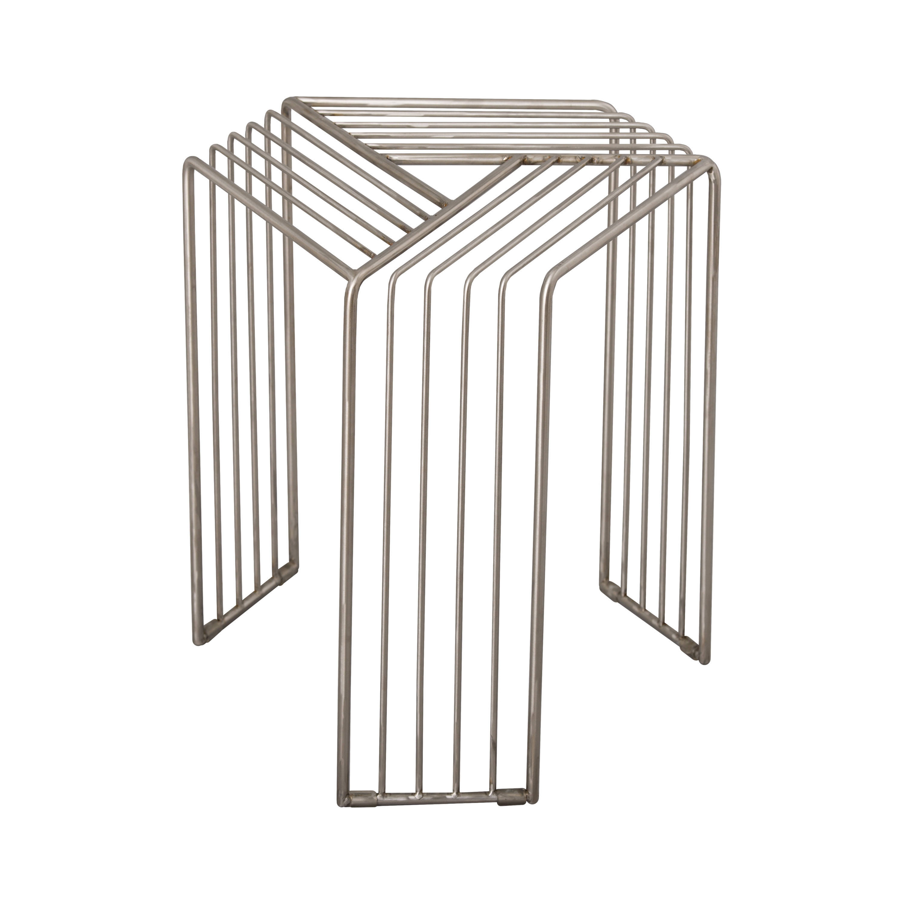 18.5 in. Hexagon 3 Leg Stool/Table