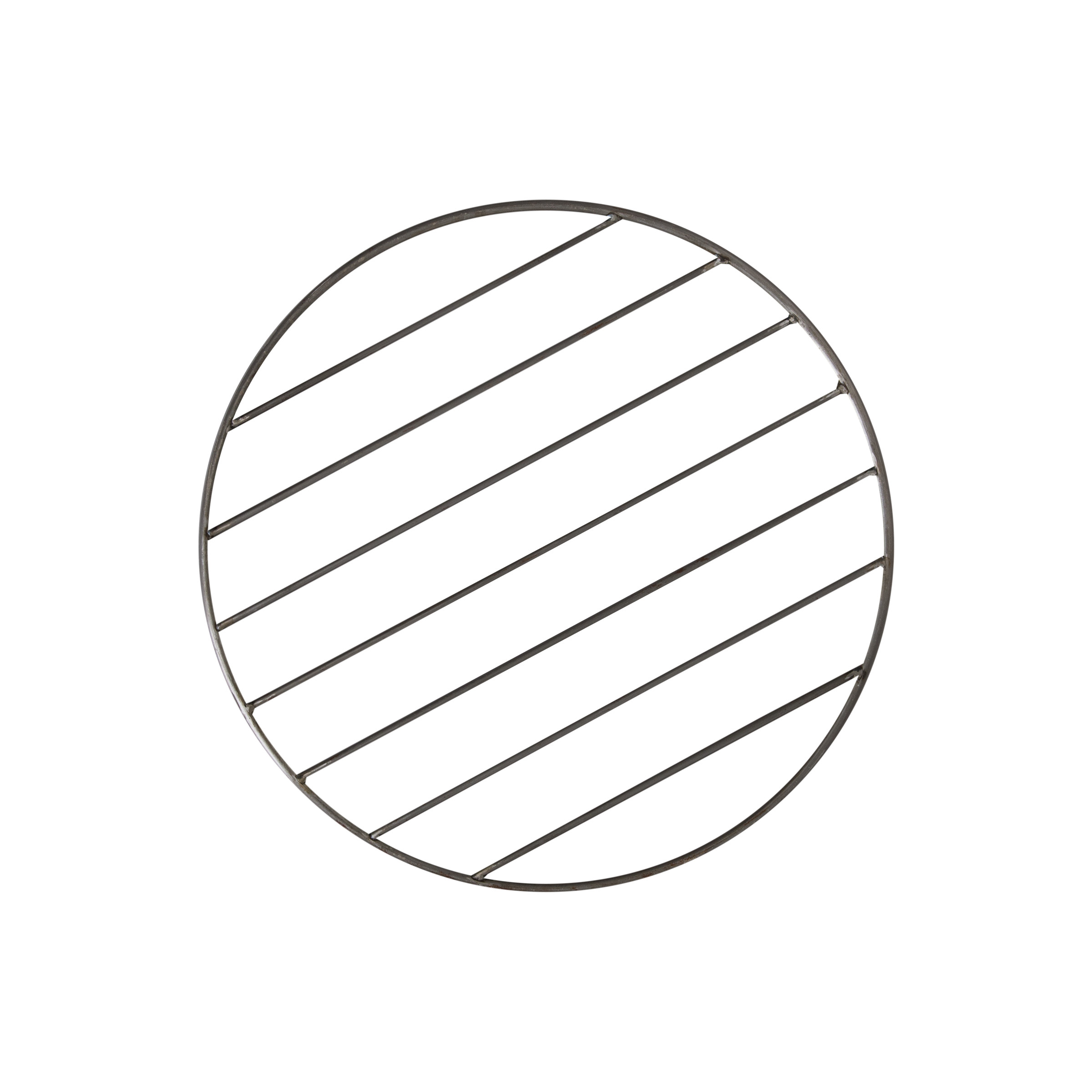 24 in. Metal Round Grate