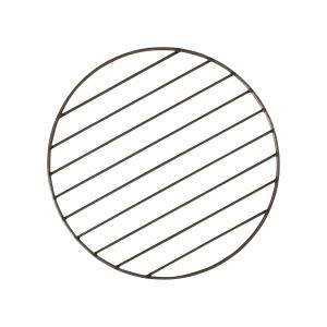 27 in. Metal Round Grate