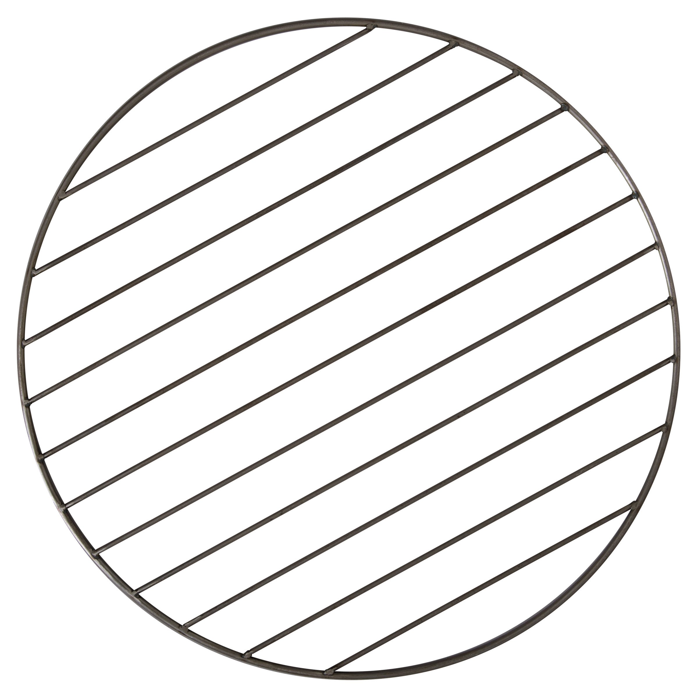 36 in. Metal Round Grate