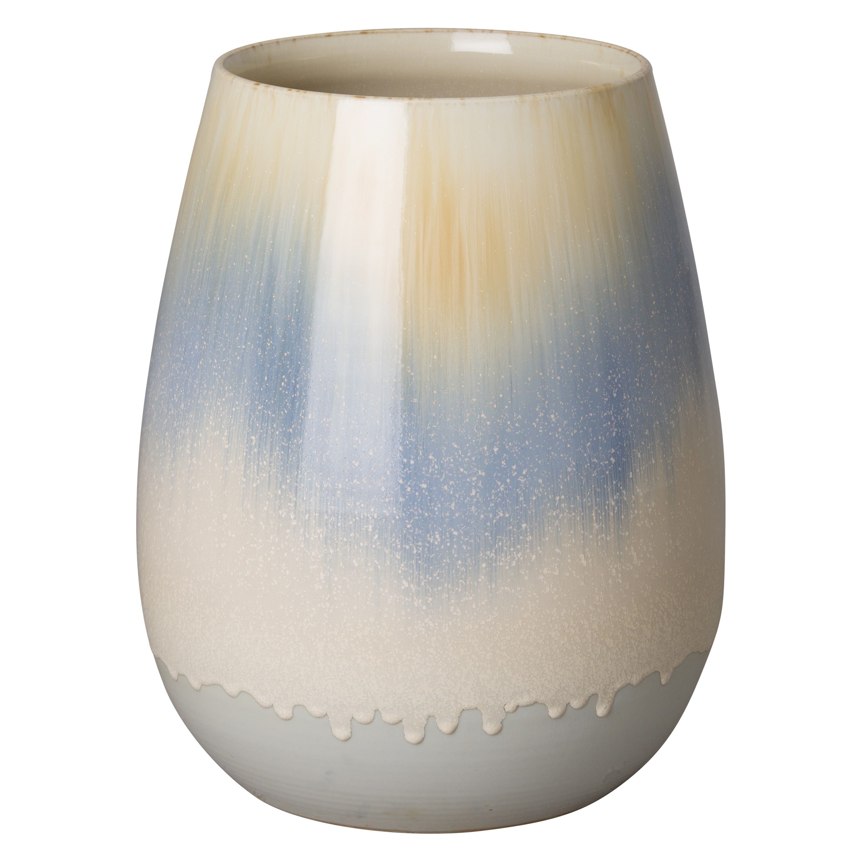 22 in. Cup Ceramic Planter