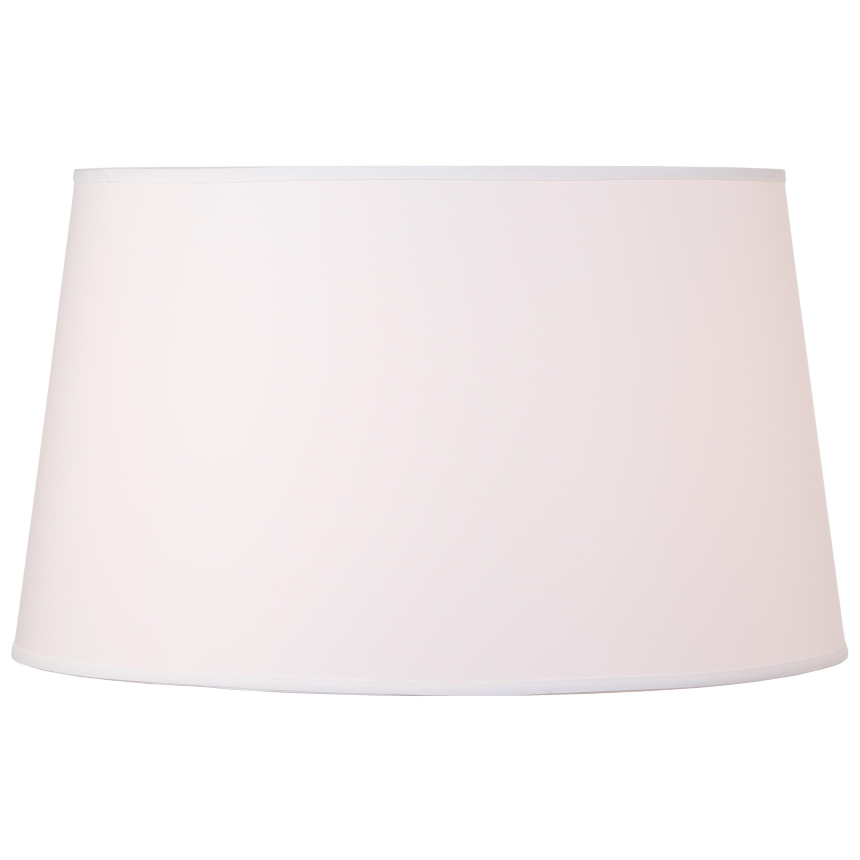 shade - Ivory Faux Silk Drum